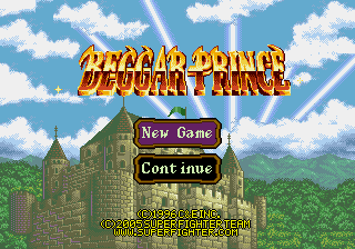 Заставка игры Beggar Prince